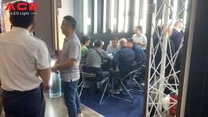 ACE Team Members Sharing Their Expertise with Attendees at the Hong Kong International Lighting Fair